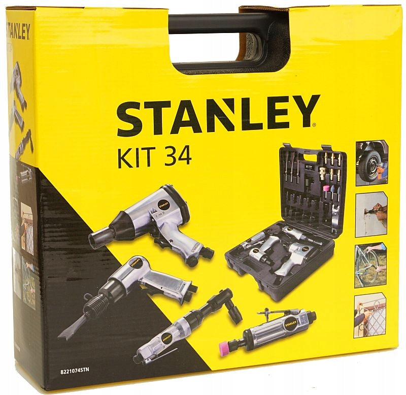Pneumatic tool set Stanley 8221074STN