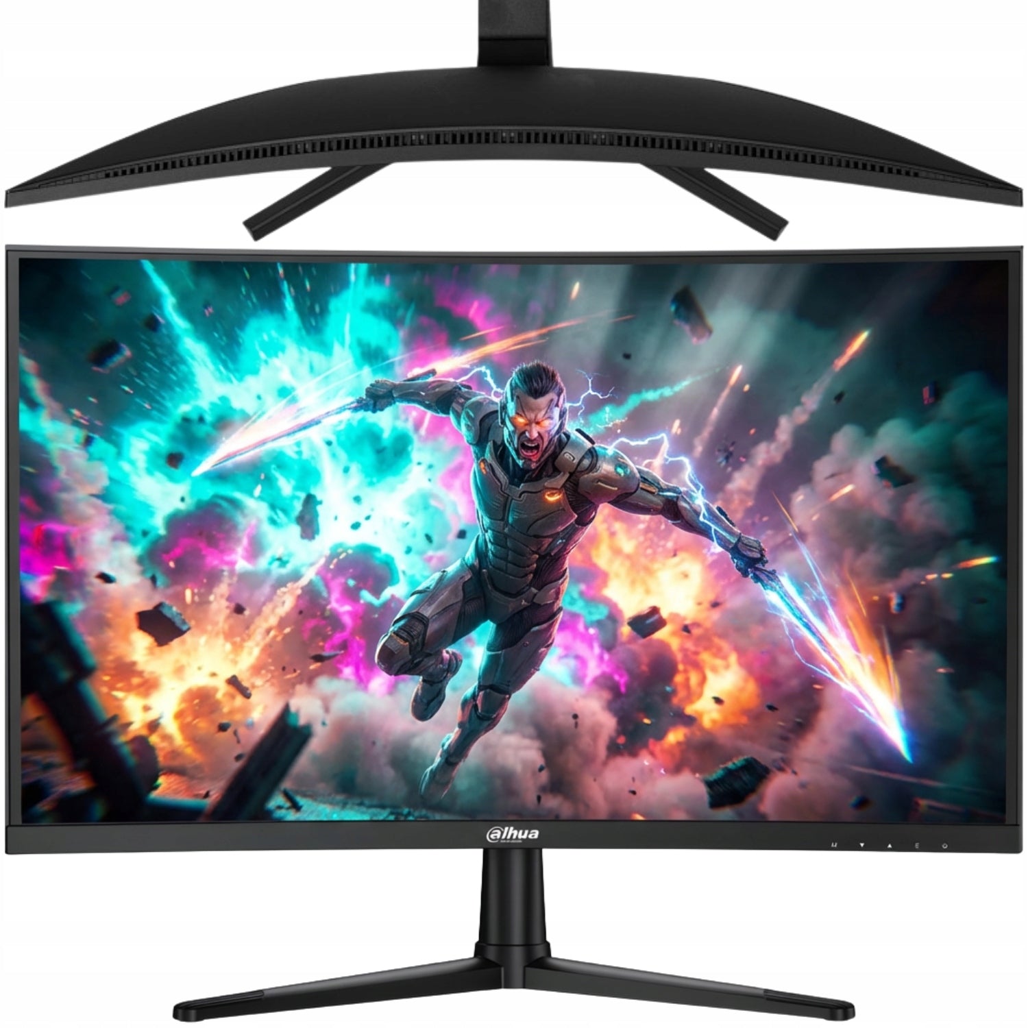 Počítačový monitor Dahua 23,6" zakřivený VA 240 Hz 1 ms HDMI DP LED Model GAMINGOWY ZAKRZYWIONY DAHUA 240HZ 1MS HDMI DP HDR