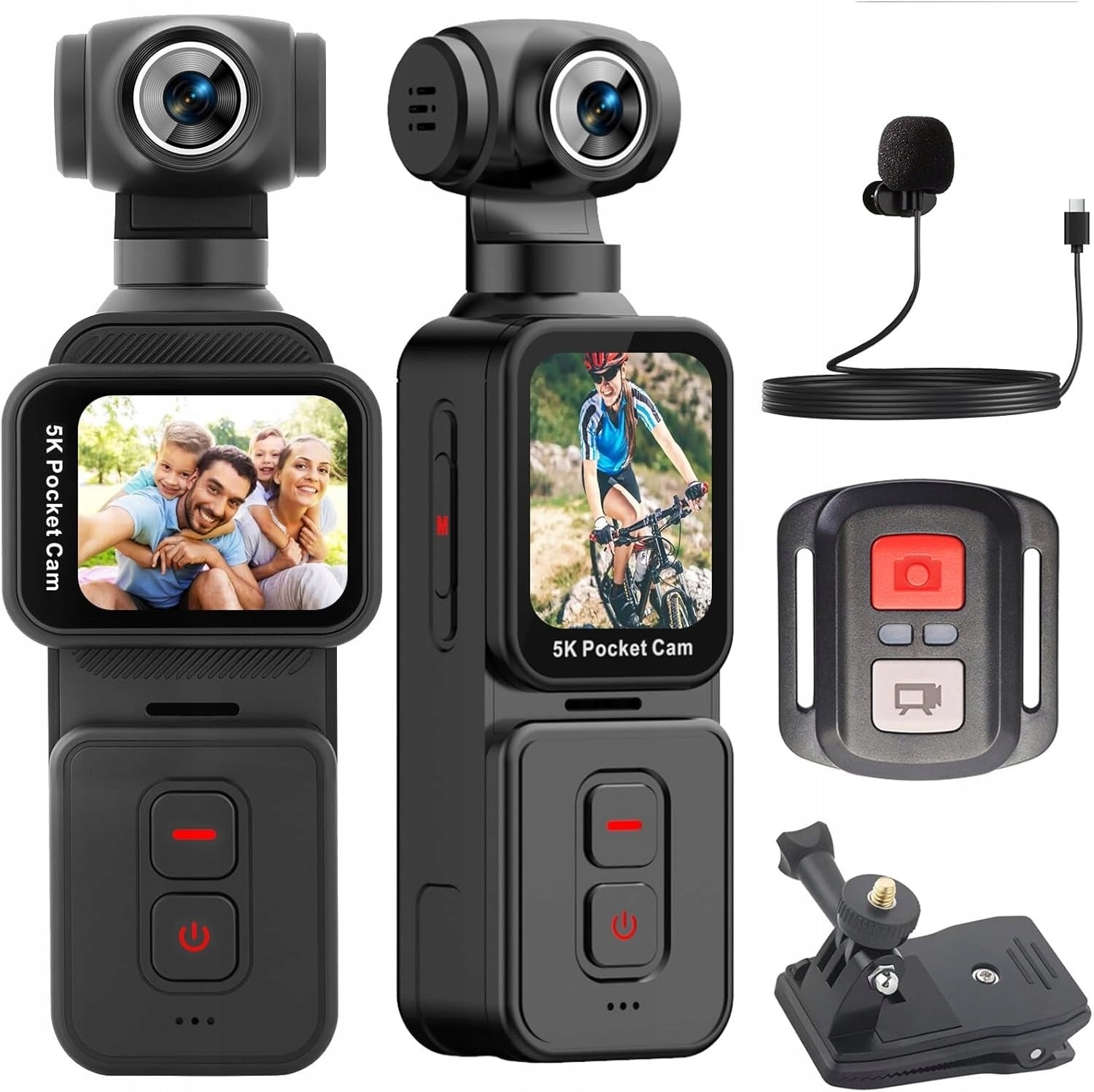 Pocket Cam 5K Rotating Large Accessory Set