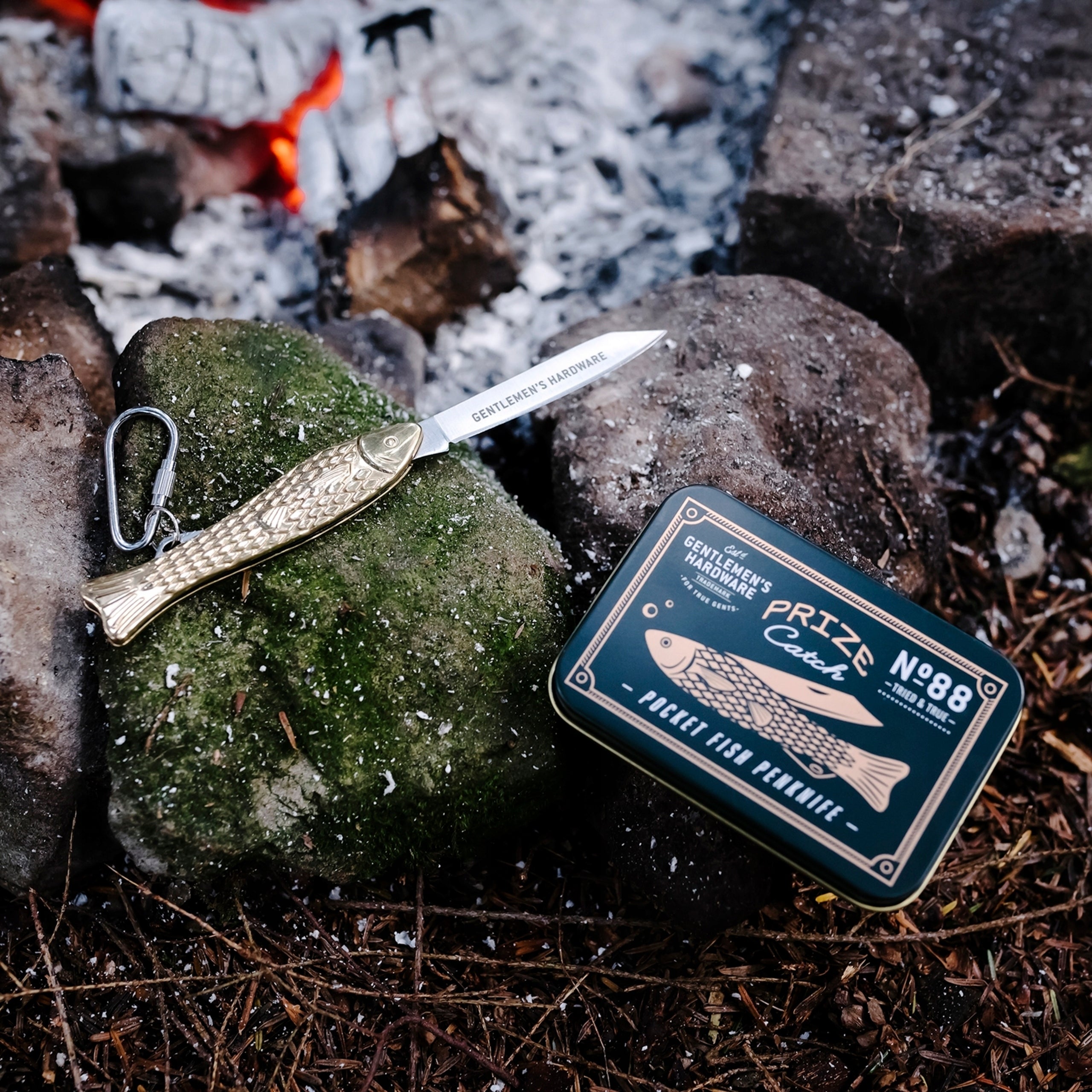 Pocket Knife Fish GIFT for FISHERMAN Camping Gentlemen's Hardware Brand Gentlemen's Hardware