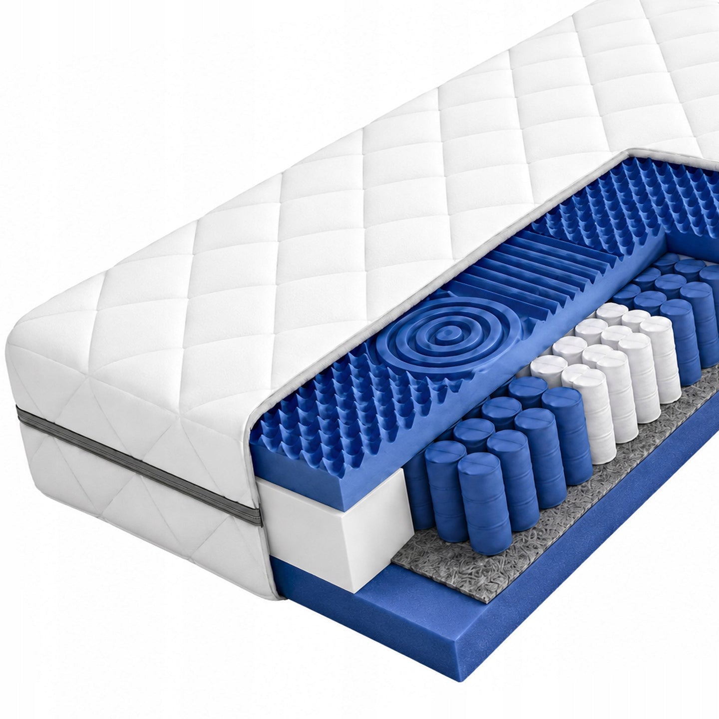 Pocket mattress 100x200 MASSAGING pocket 7 zones PROFILED T25 comfortable
