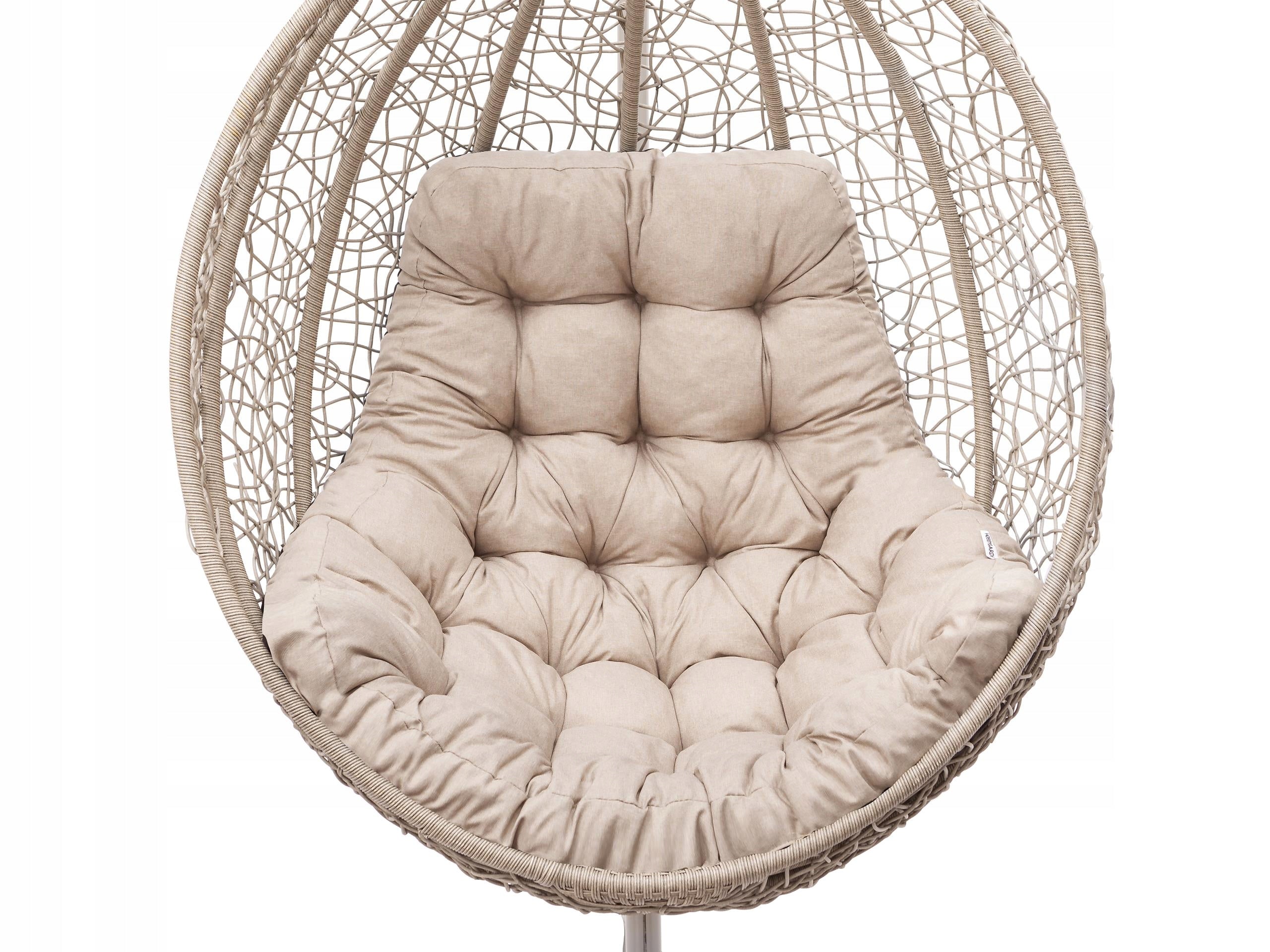 Pagalvė pakabinamam supamam krėslui HobbyGarden George, smėlio spalvos