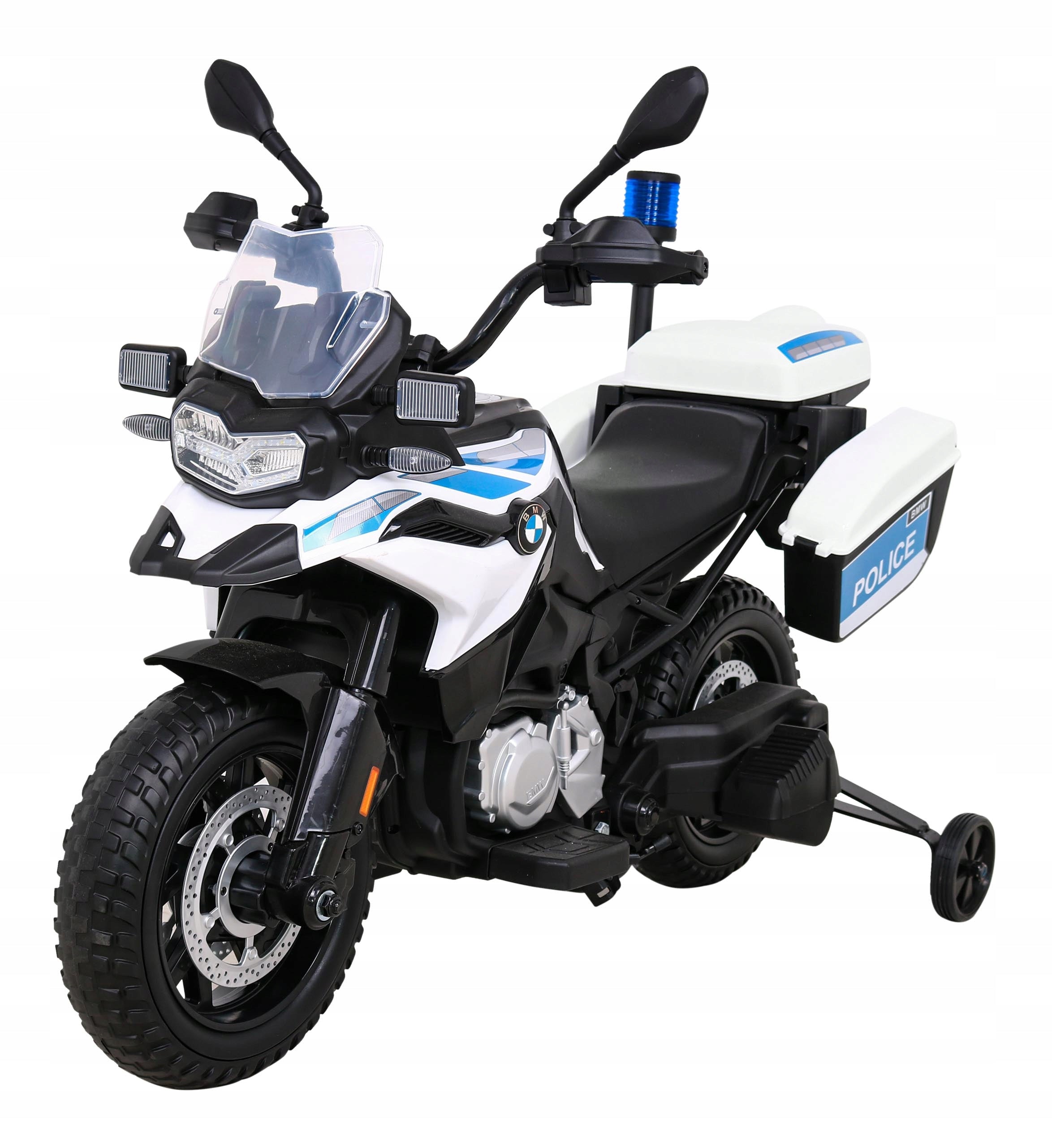 Vienvietis elektromobilis-motociklas BMW F850 GS , policija