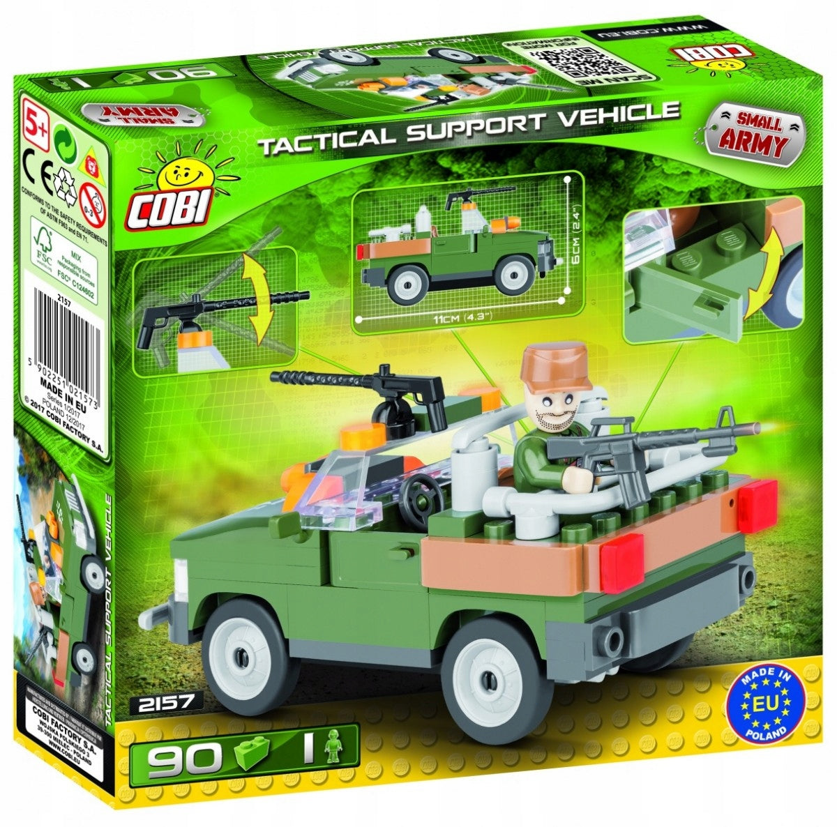 Fertigmodell Taktisches Unterstützungsfahrzeug Cobi, 2157, 90 d.