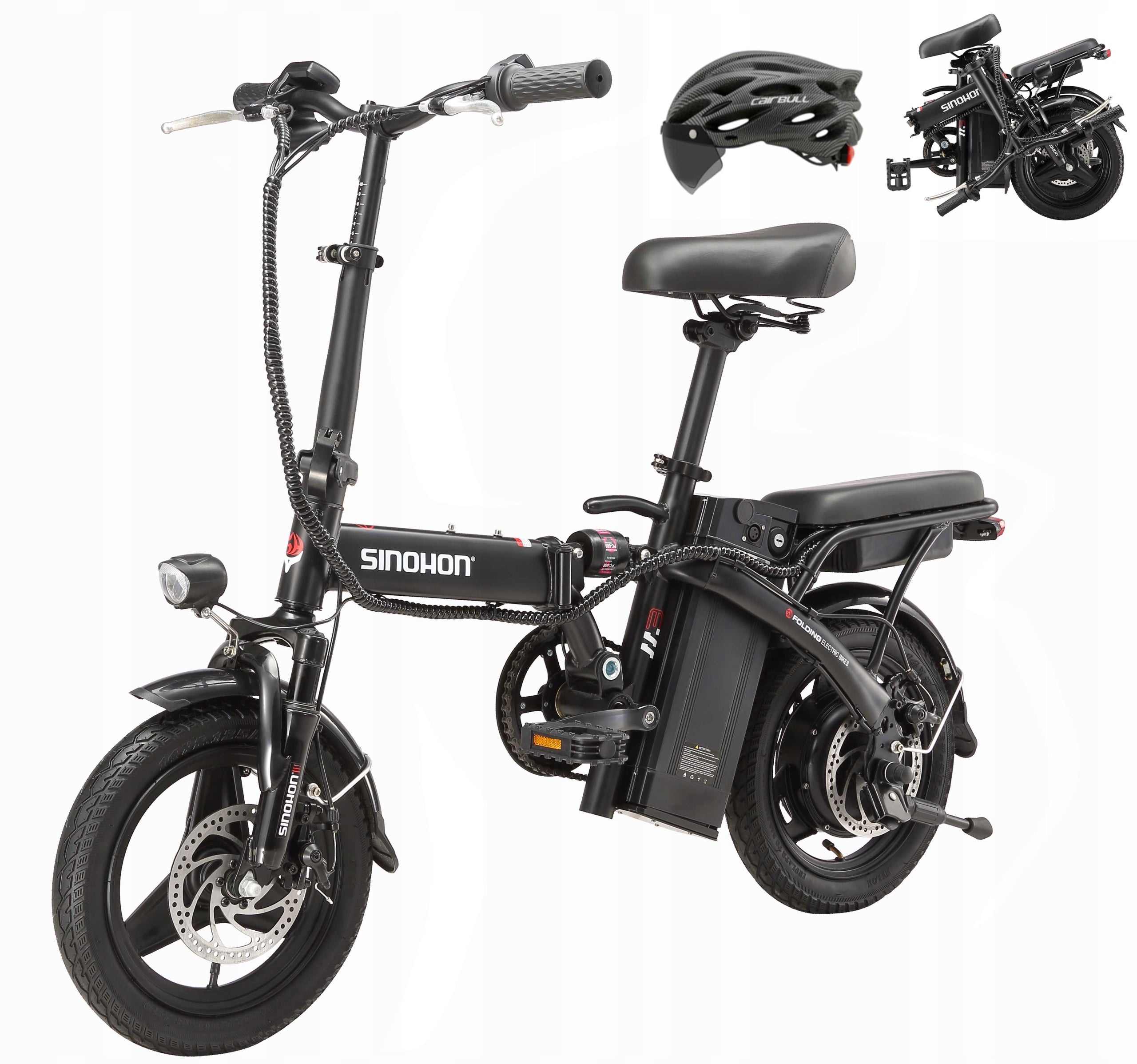 Pojazdy elektryczne Męski/Damski SINOHON M3 36V 10.4Ah 500W 25km/h 14”