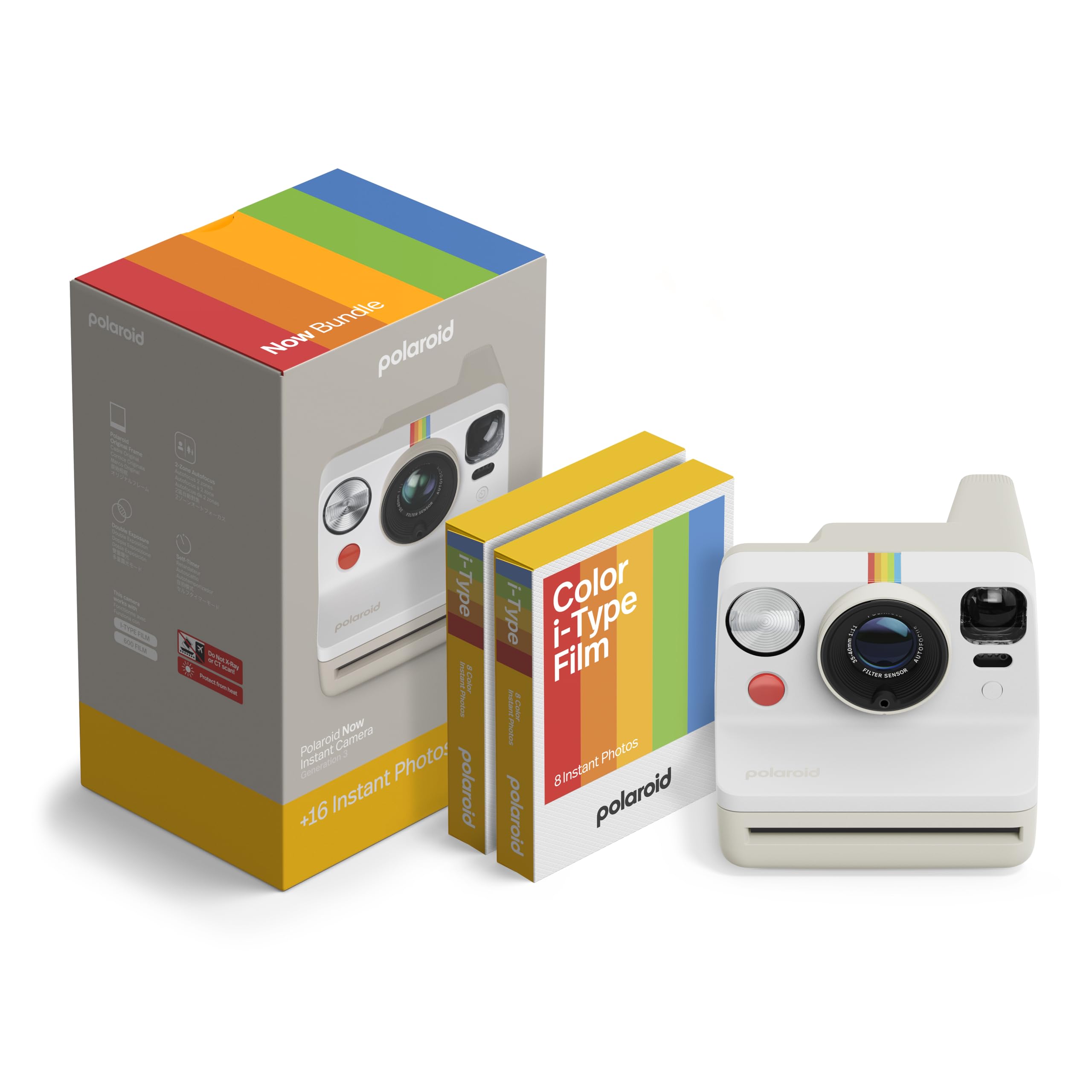 Polaroid - Now Gen 3 - Sofortbildkamera - Bundle