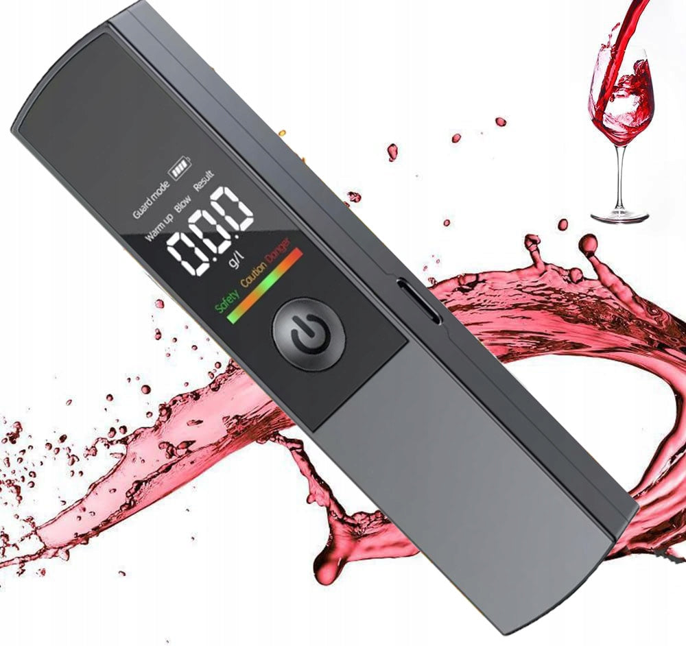 Police Breathalyzer Mouthless Professional Without Mouthpiece USB-C Rechargeable Packaging status original