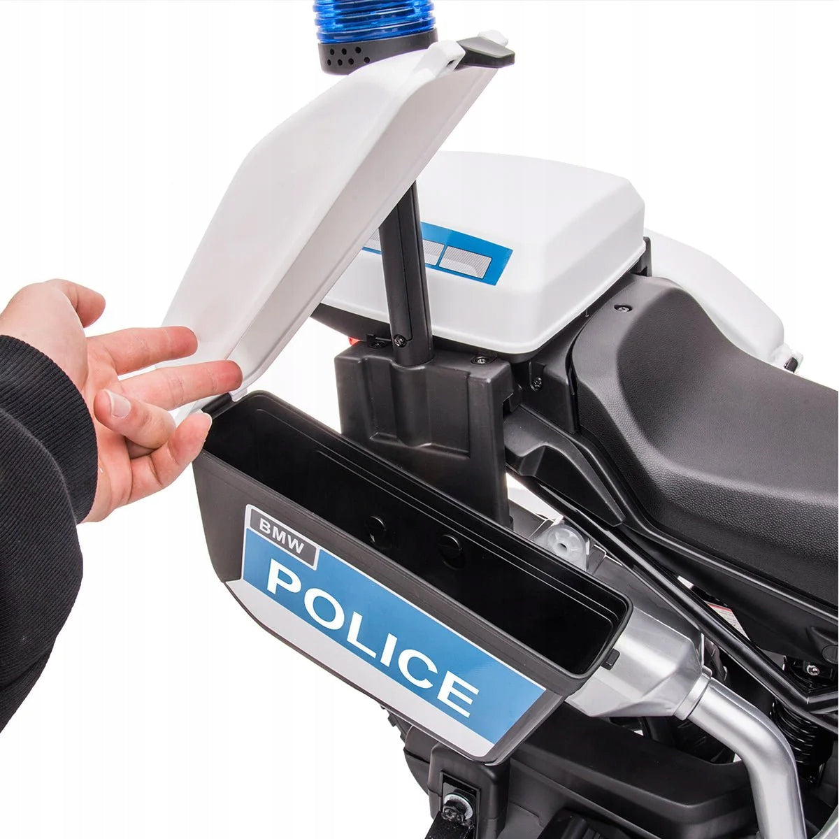 Police Motor BMW F 850 GS-P 2x35W 12V7Ah WHITE Brand Auto-Kids