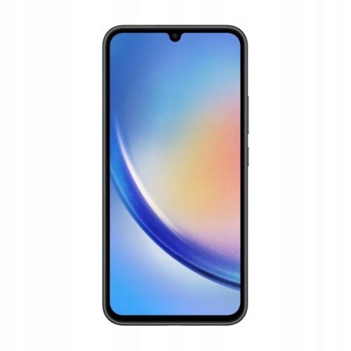 Polish Samsung Galaxy A34 5G 6/128GB 120Hz SM-A346B/DSN Graphite +glass Headphones included no