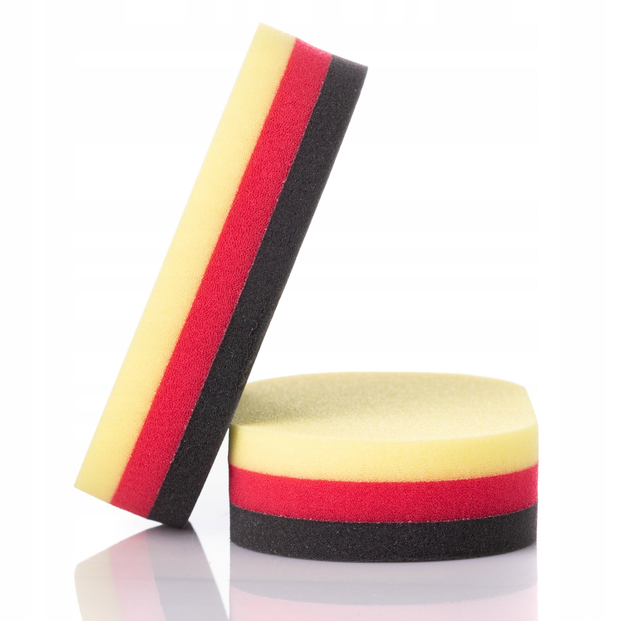 Polishing Pad Applicator Manual Removes Scratches Polishes Waxes Tricolor