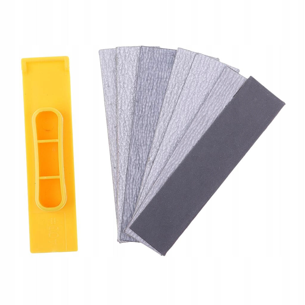 Polishing Tool with Grit Abrasive Sandpaper for Model Plane Boat Packaging status original