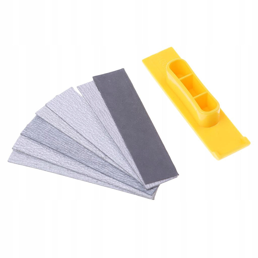 Polishing Tool with Grit Abrasive Sandpaper for Model Plane Boat