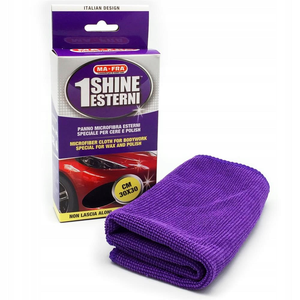 Polishing cloth Microfiber PANNO 1SHINE ESTERNI 30x30cm Mafra