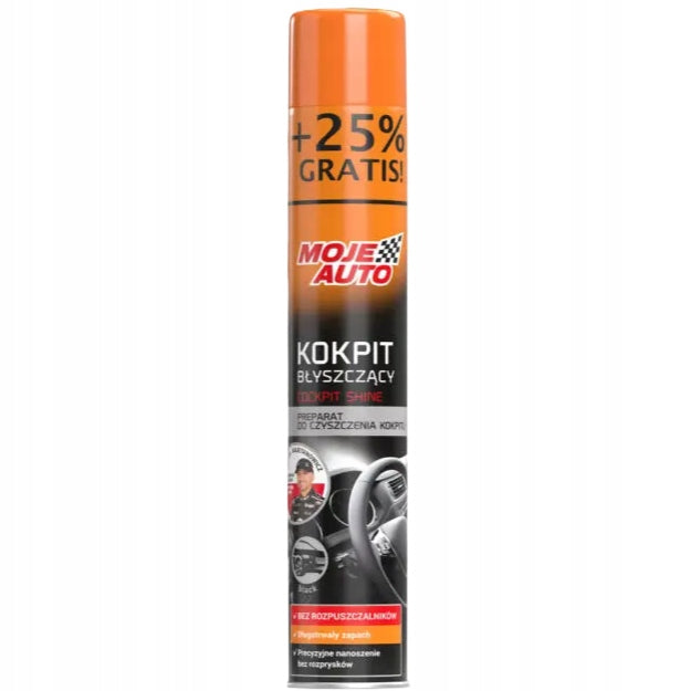 Polishing preparation for cockpit Moje Auto Black 750 ml
