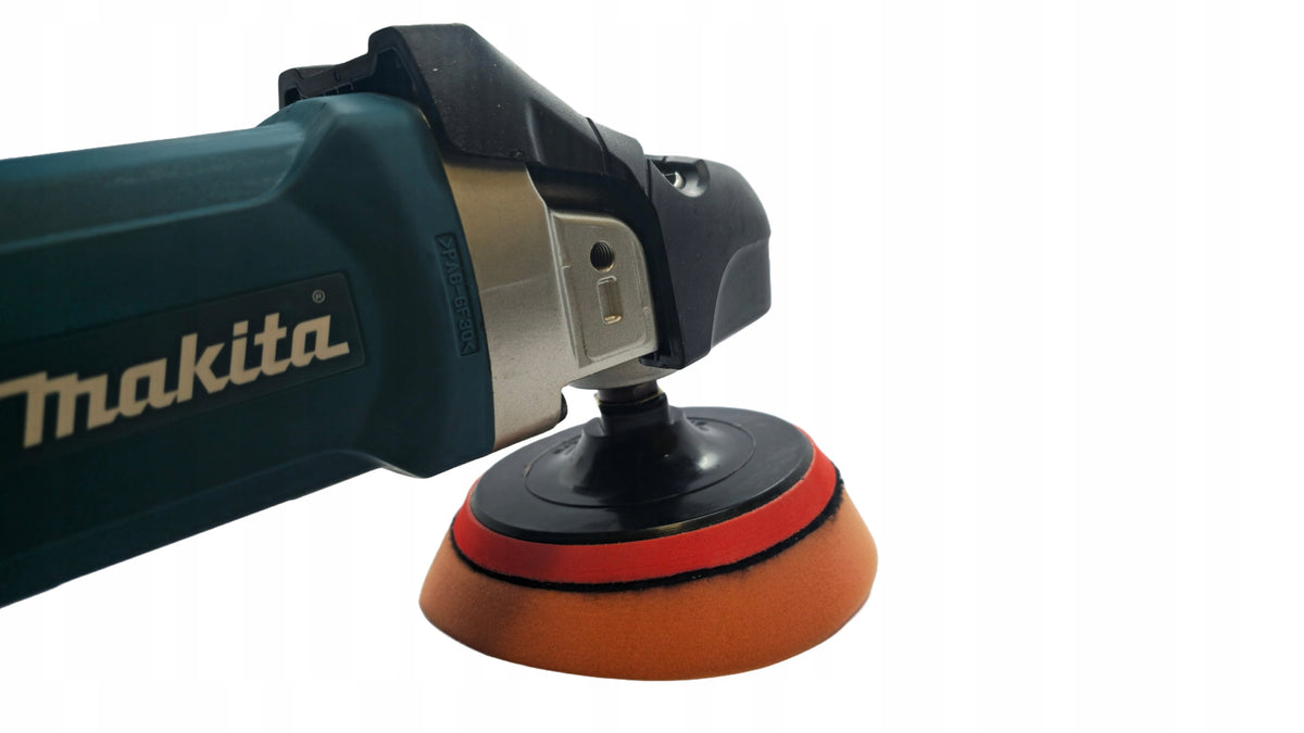 Polishing sponge DA pad fi 150 mm Velcro 125 mm orange medium GETAR Packaging status original