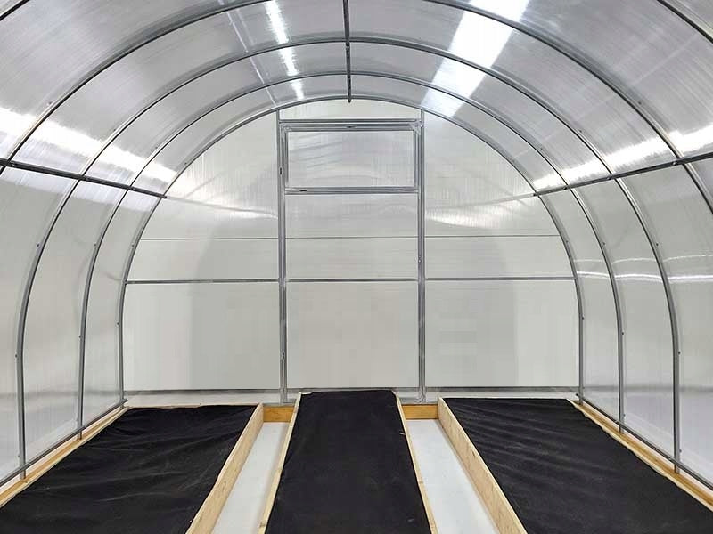 Polycarbonate GREENHOUSE Strong 3x6m P4mm Pr20x20 Manufacturer code SZKLARNIA z poliwęglanu 3x6 4mm Pr20x20