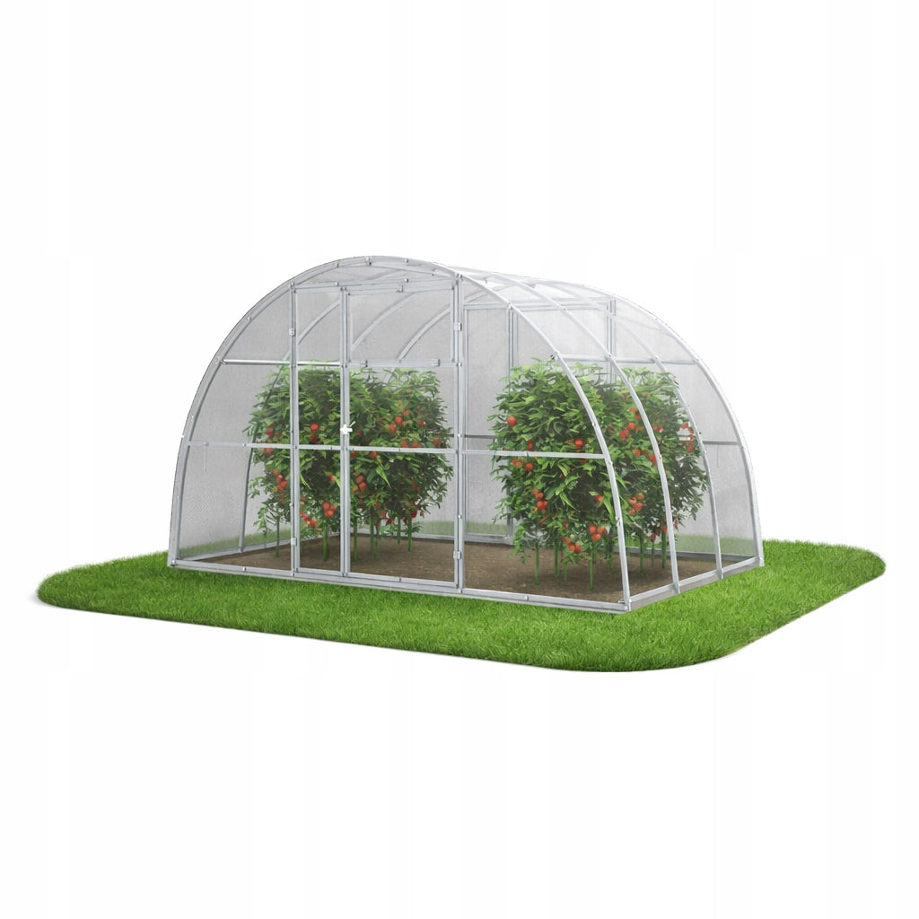 Polycarbonate Greenhouse Garden Tunnel 3,5x2m Profiles 40x20 Galvanized 5mm