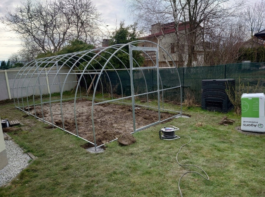 Polycarbonate Greenhouse Strong 3x6m 6mm Width 3 m
