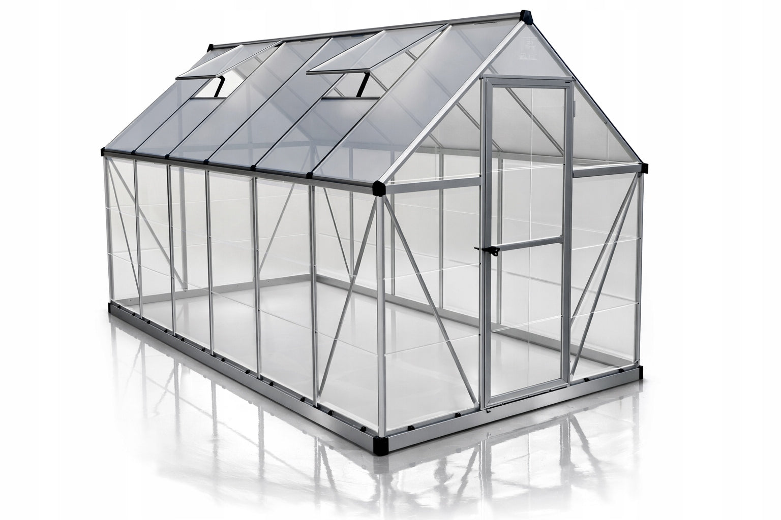 Polycarbonate garden greenhouse Palram 701782 3,65 x 1,85 m x 208 cm