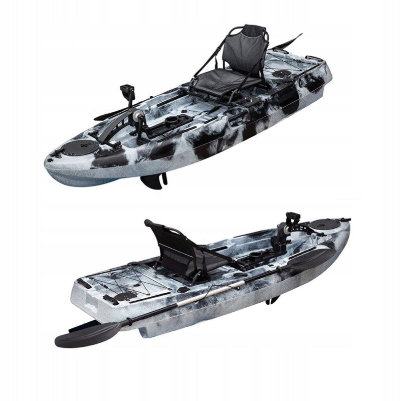 Polyethylene Fishing Kayak WHISKY 8 Pedal Drive PeddalCrow