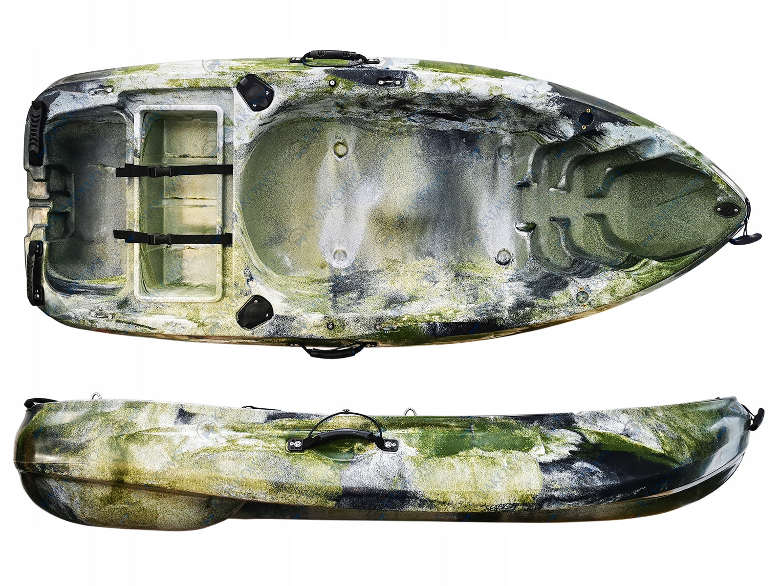 Polyethylene Kayak SOT Sit on Top - Fishing Ripper II 200cm
