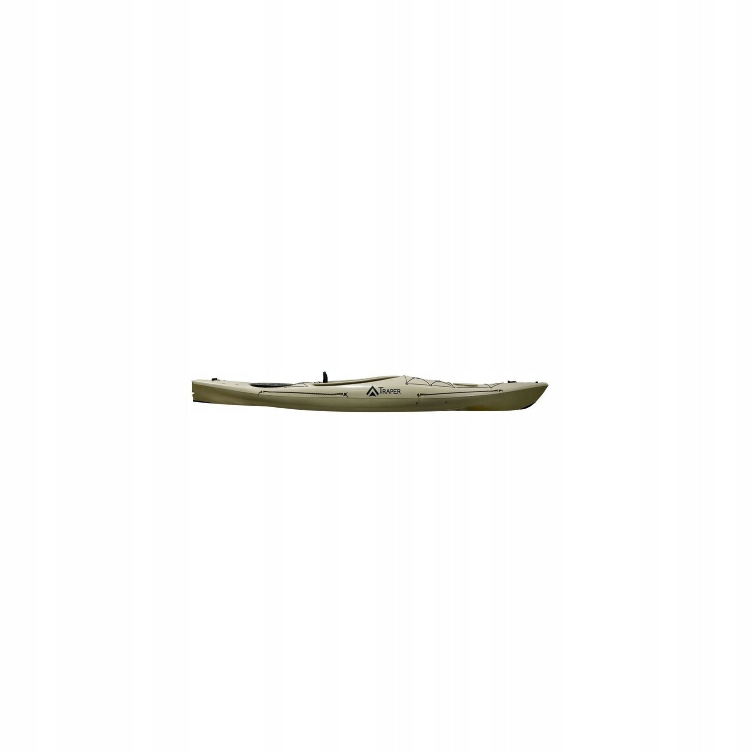 Polyethylene kayak Trapper Aquarius beige safe solid Brand Aquarius