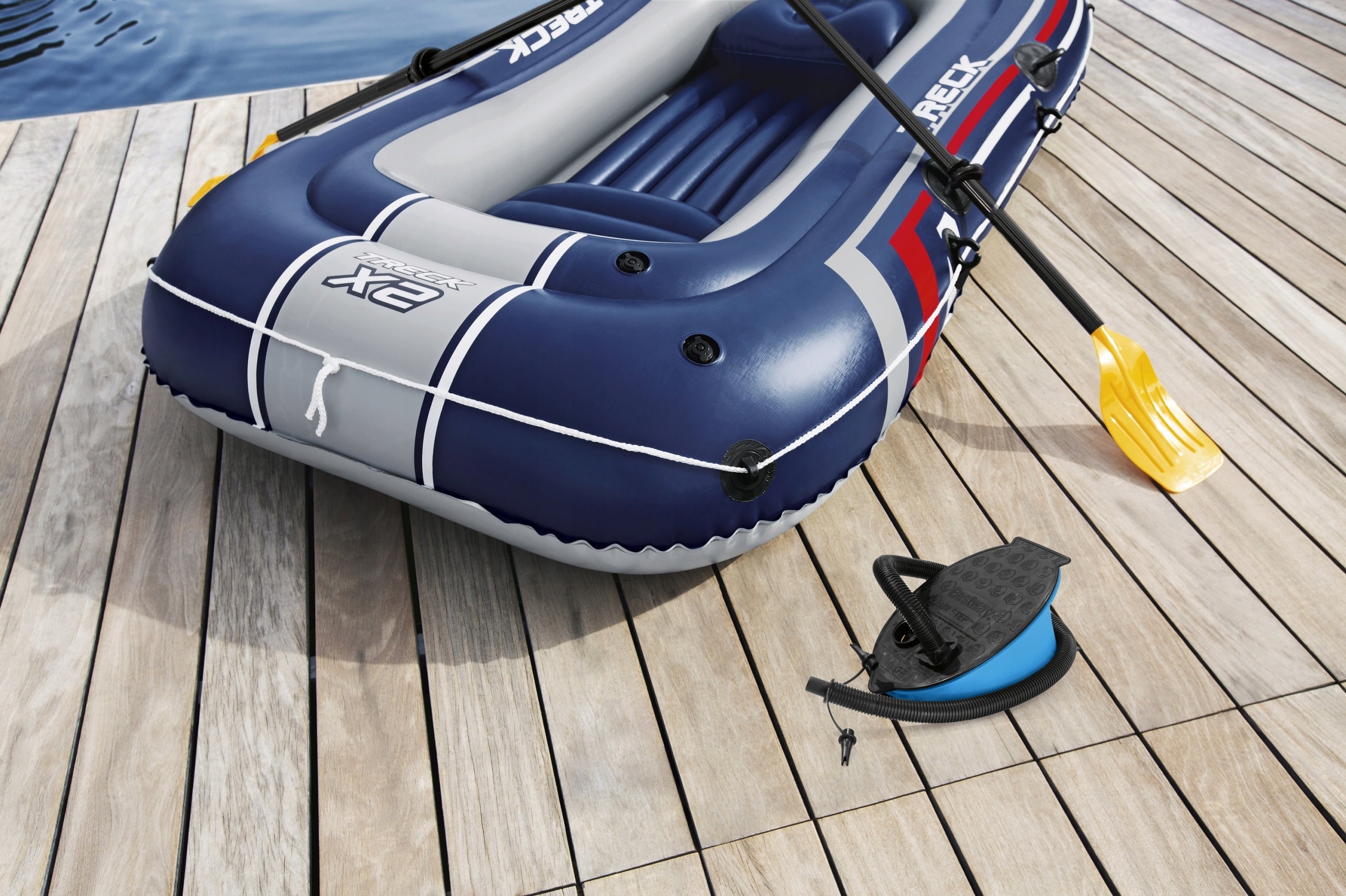 Pontoon 3-person Bestway 61068 Treck-X2 Paddle Pump Brand Bestway