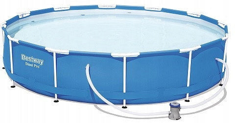 Pool Bestway 366x76 366 x 76 Steel Pro 56679 + Accessories Round Manufacturer code 56681