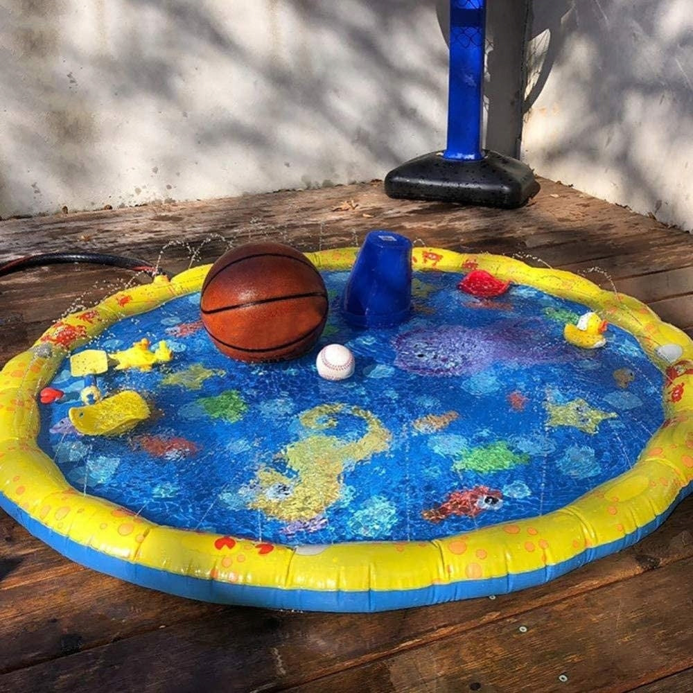 Pool Fountain expanding round, water mat 137 x 137 cm EAN (GTIN) 8718964104659