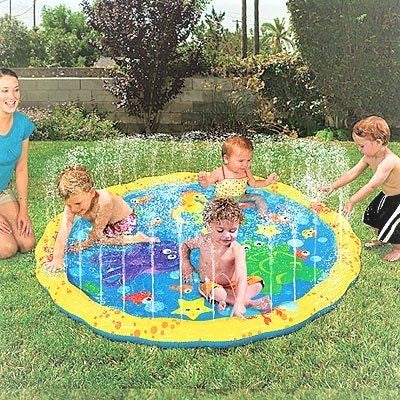 Pool Fountain expanding round, water mat 137 x 137 cm Series MATA DO ZABAWY W WODZIE
