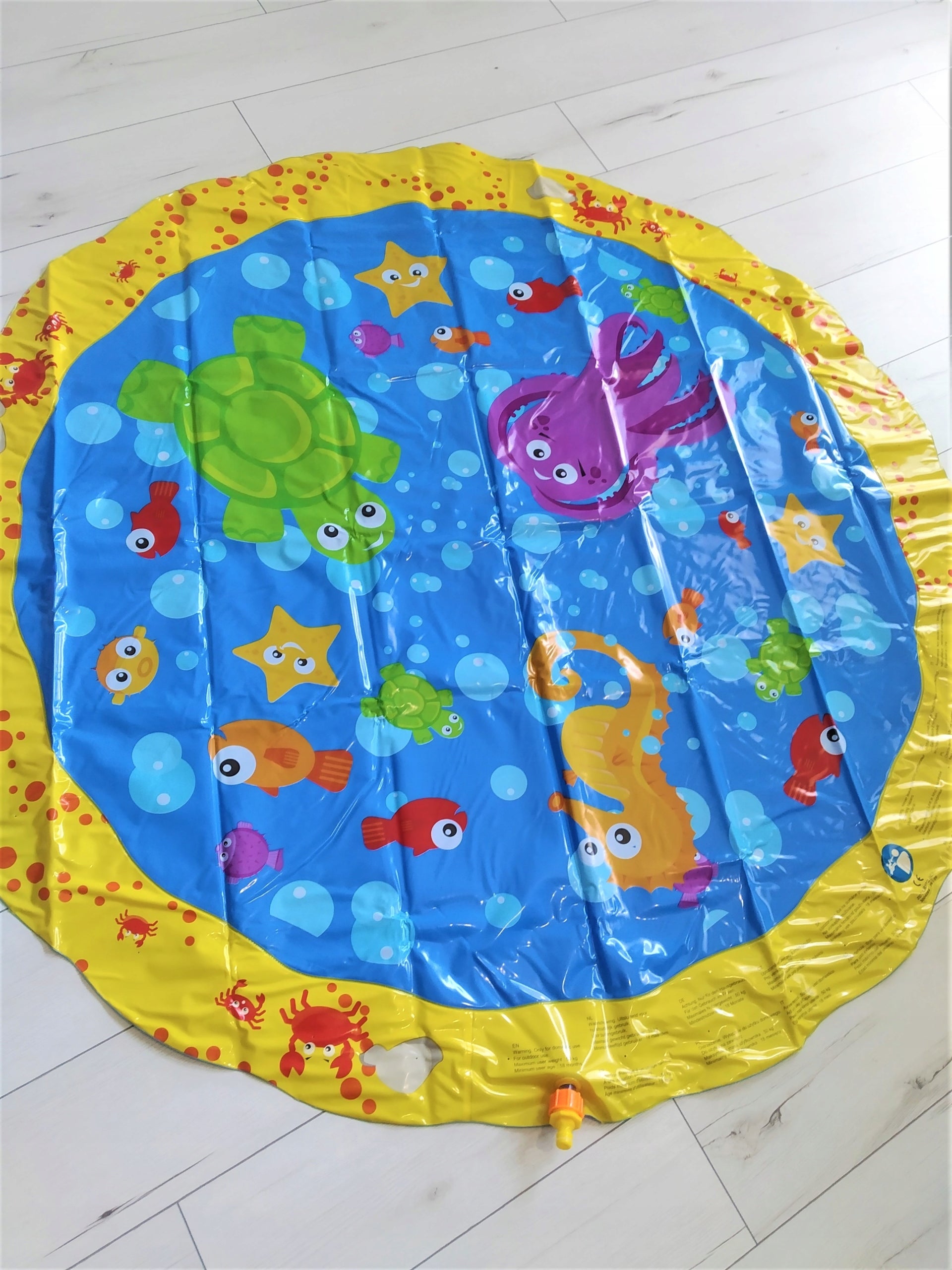 Pool Fountain expanding round, water mat 137 x 137 cm Volume 1 l