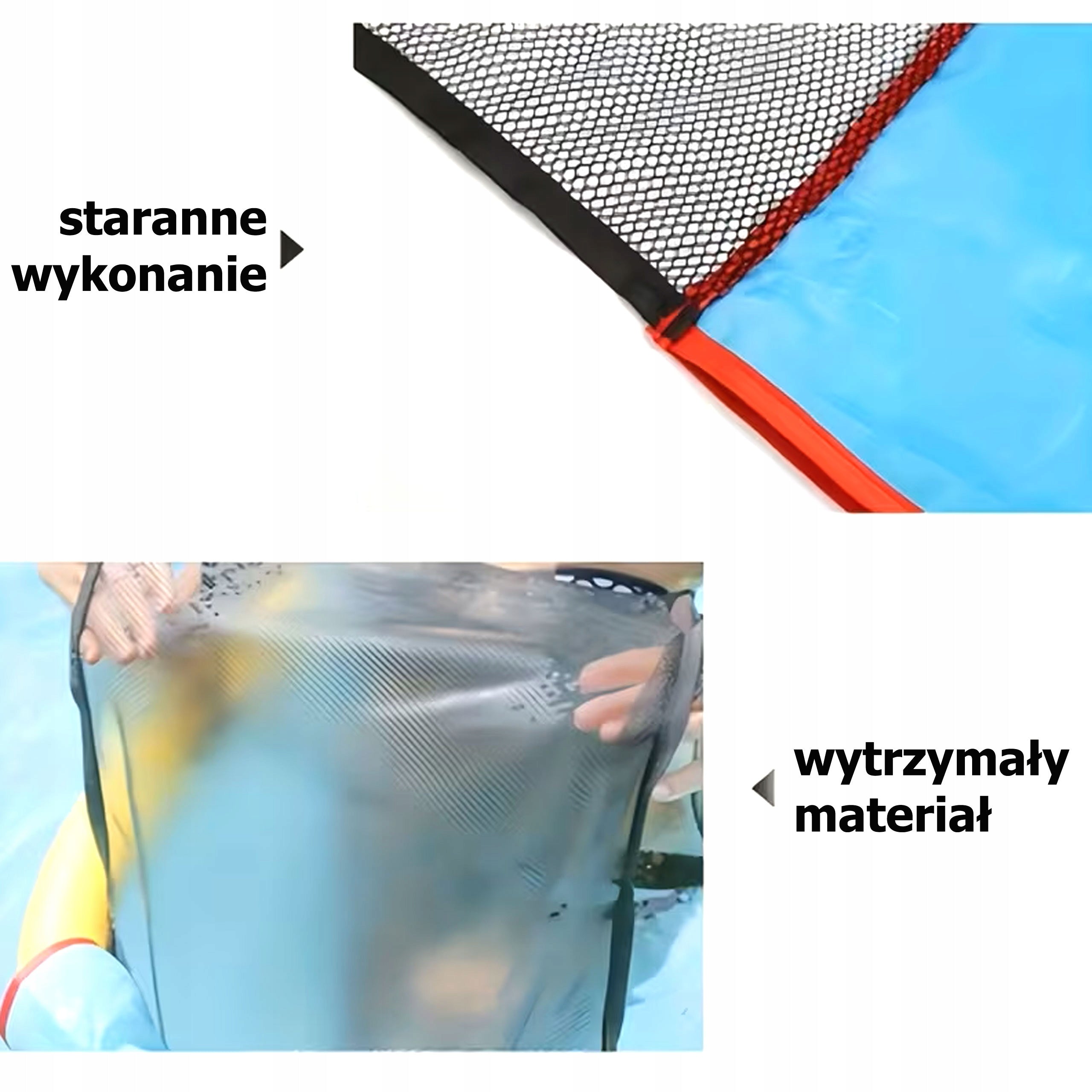 Pool Lounger, Water Hammock with Pasta Insert Holders - Blue Manufacturer code POOL-LOUNGER-BLU