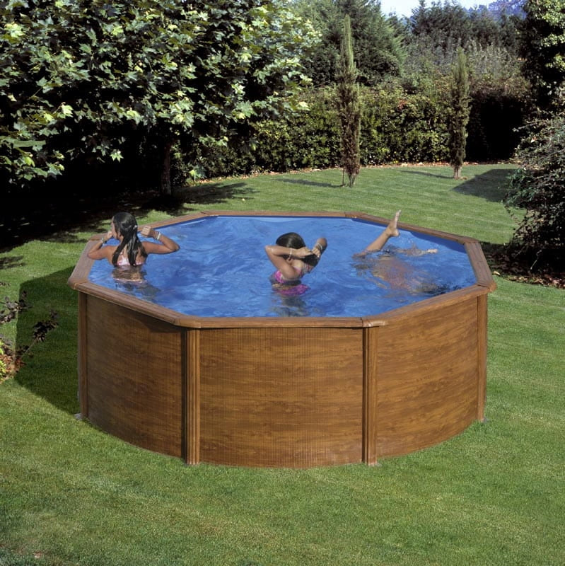 Pool for garden Canadian steel GRE Sicilia Ø300