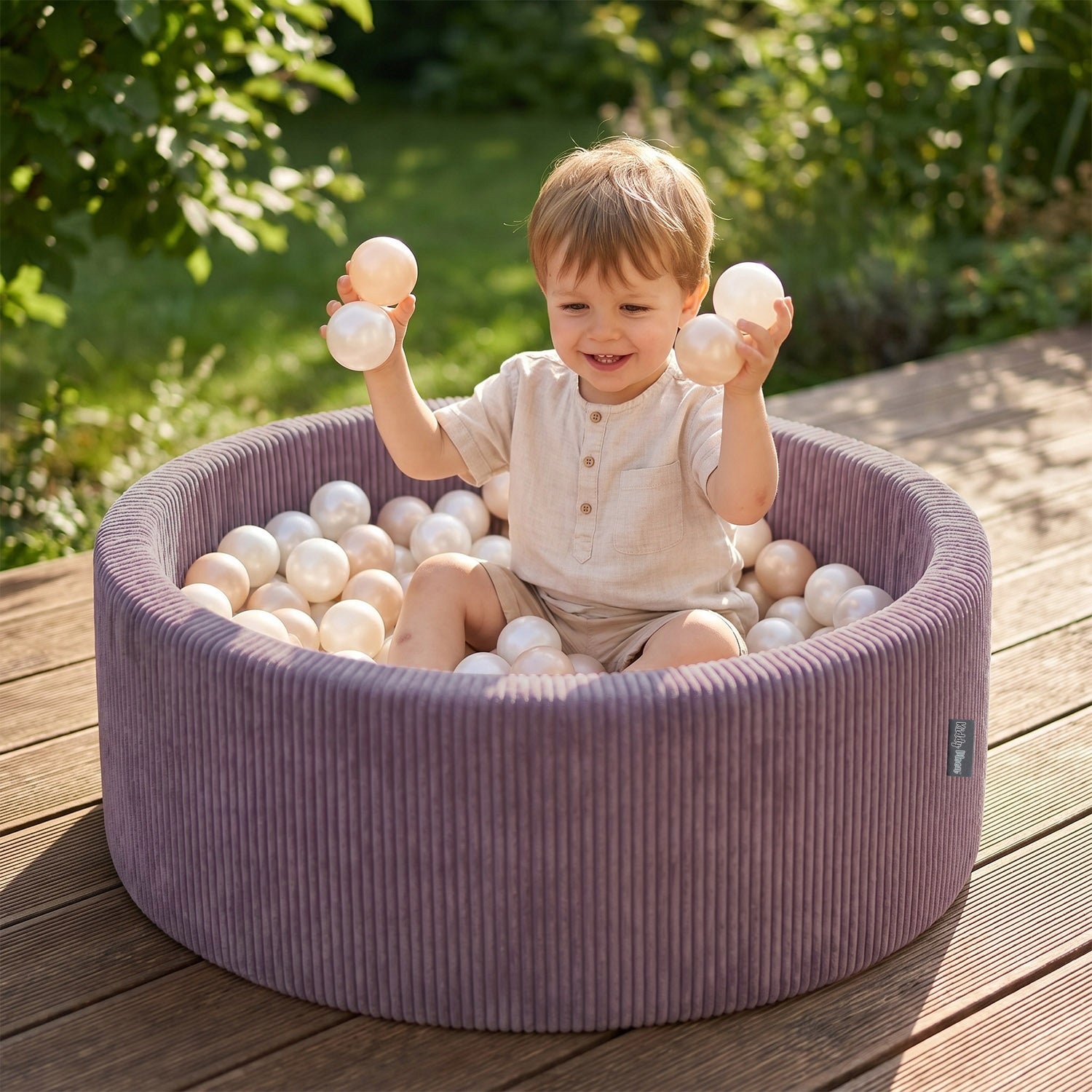 Pool with balls 90x30 cm 200 balls CORDUROY for home garden nursery halls toys Packaging status original