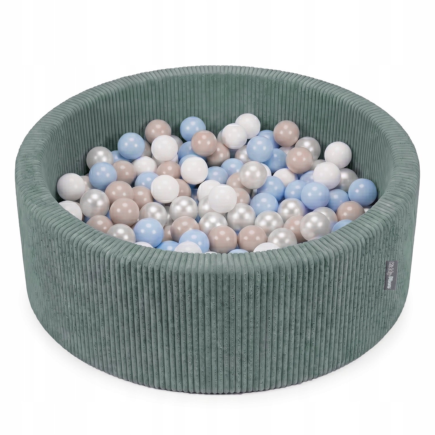 Pool with balls 90x30 cm CORDUROY 200 balls for nursery child's room Minimum kid's age 1