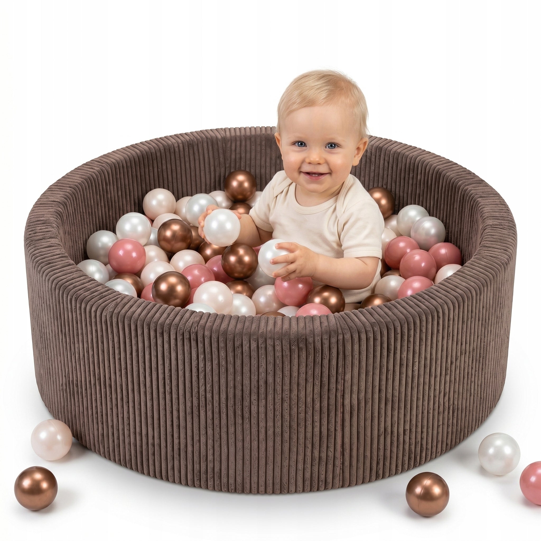 Pool with balls 90x30cm 200 balls playpen CE Polish