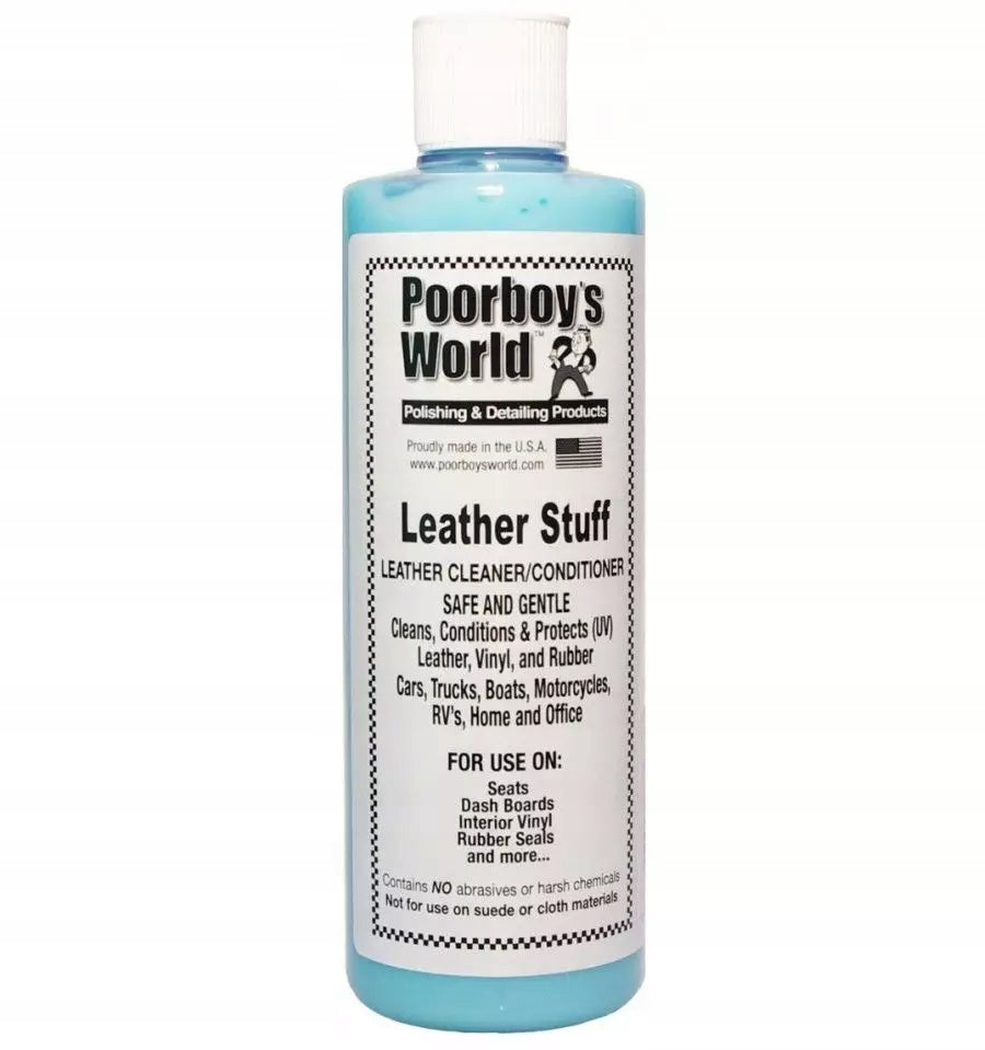 Poorboy’s World Leather Stuff 473ml Packaging status original