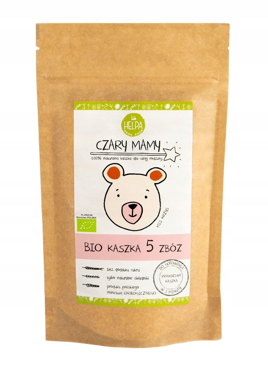Porridge MAGIC WE HAVE 5 cereals BIO 200g - HELPA