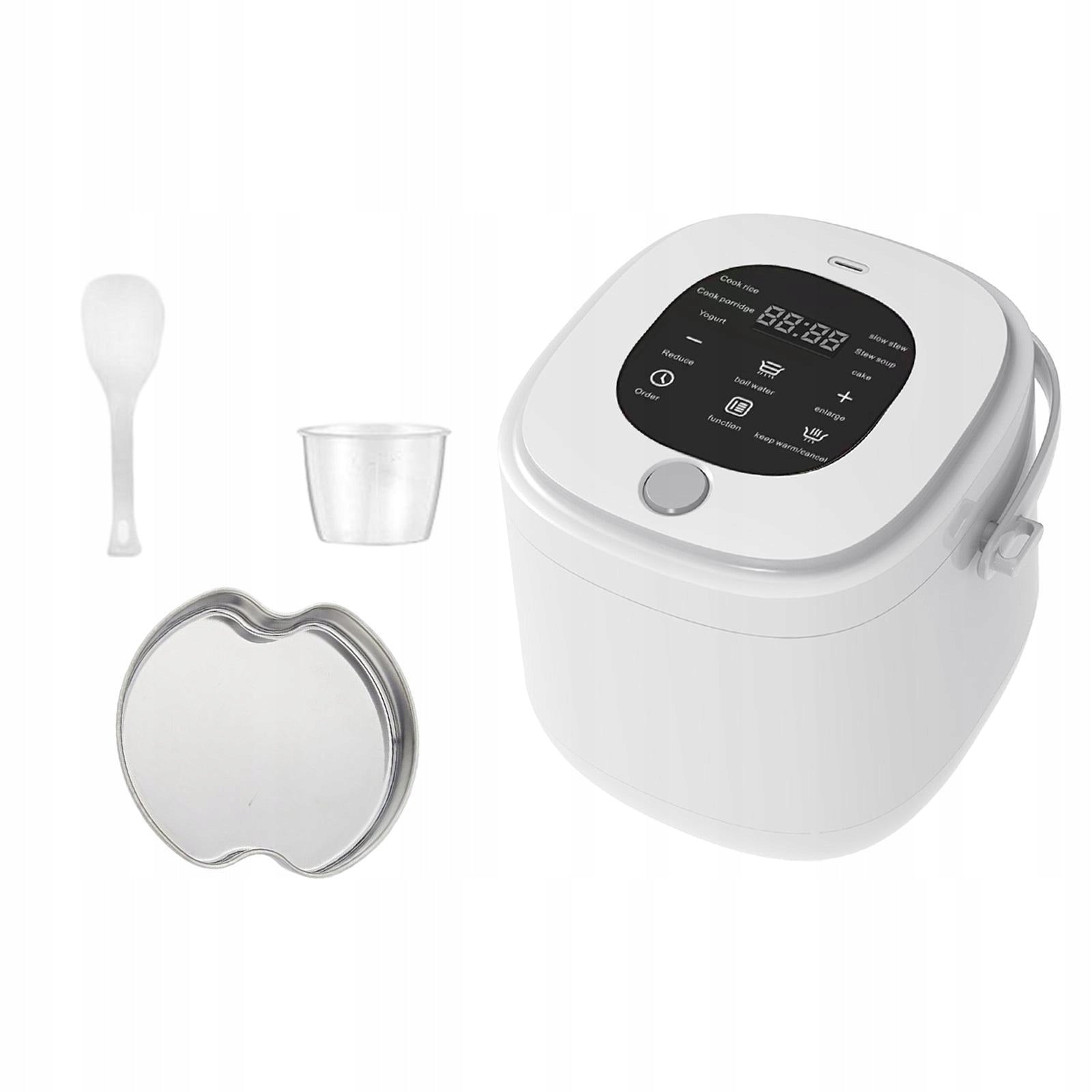 Portable 2L Electric Rice Cooker Multifunctional Leakproof 12V Car