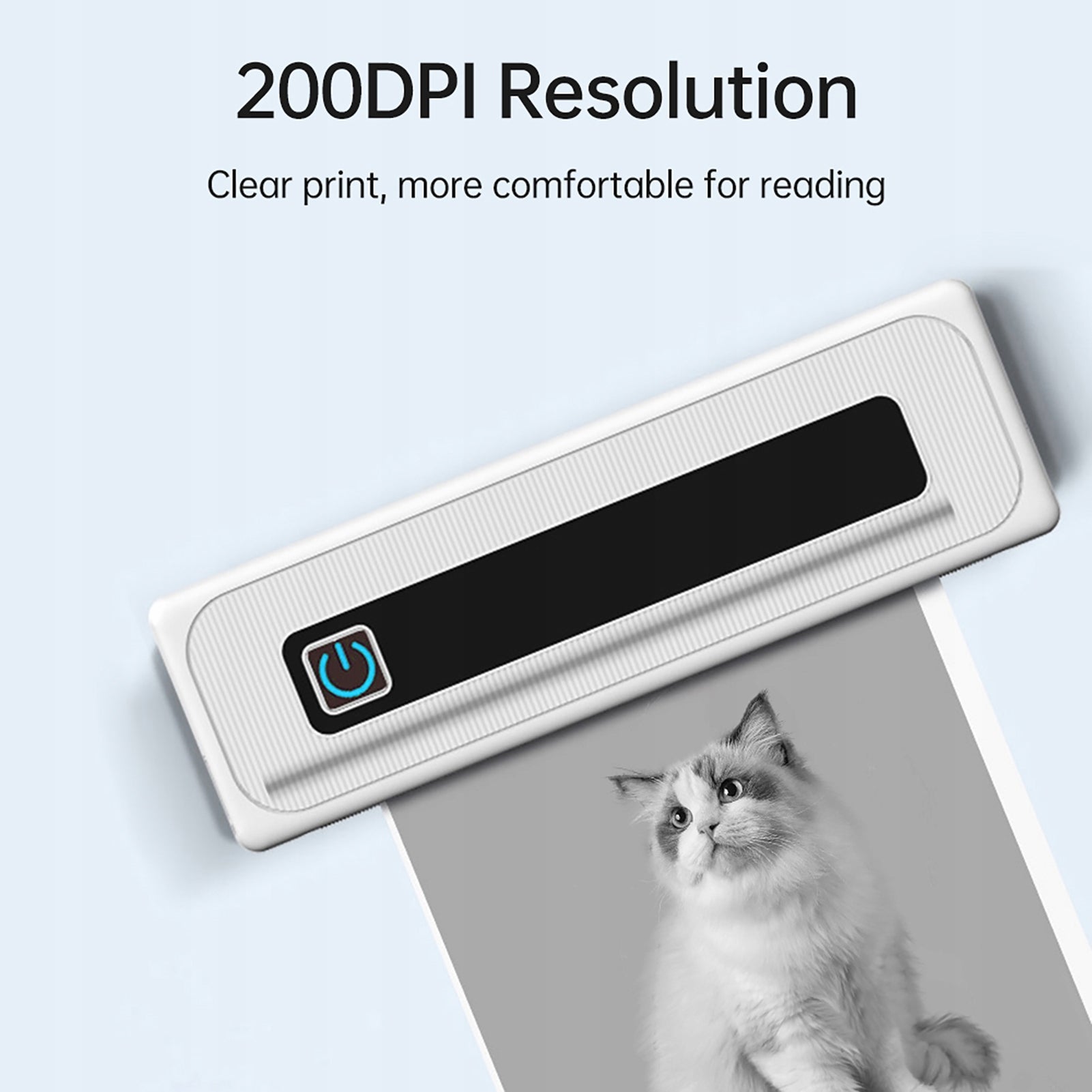 Portable A4 Printer Thermal Paper Printing For Mobile Printer Brand no brand