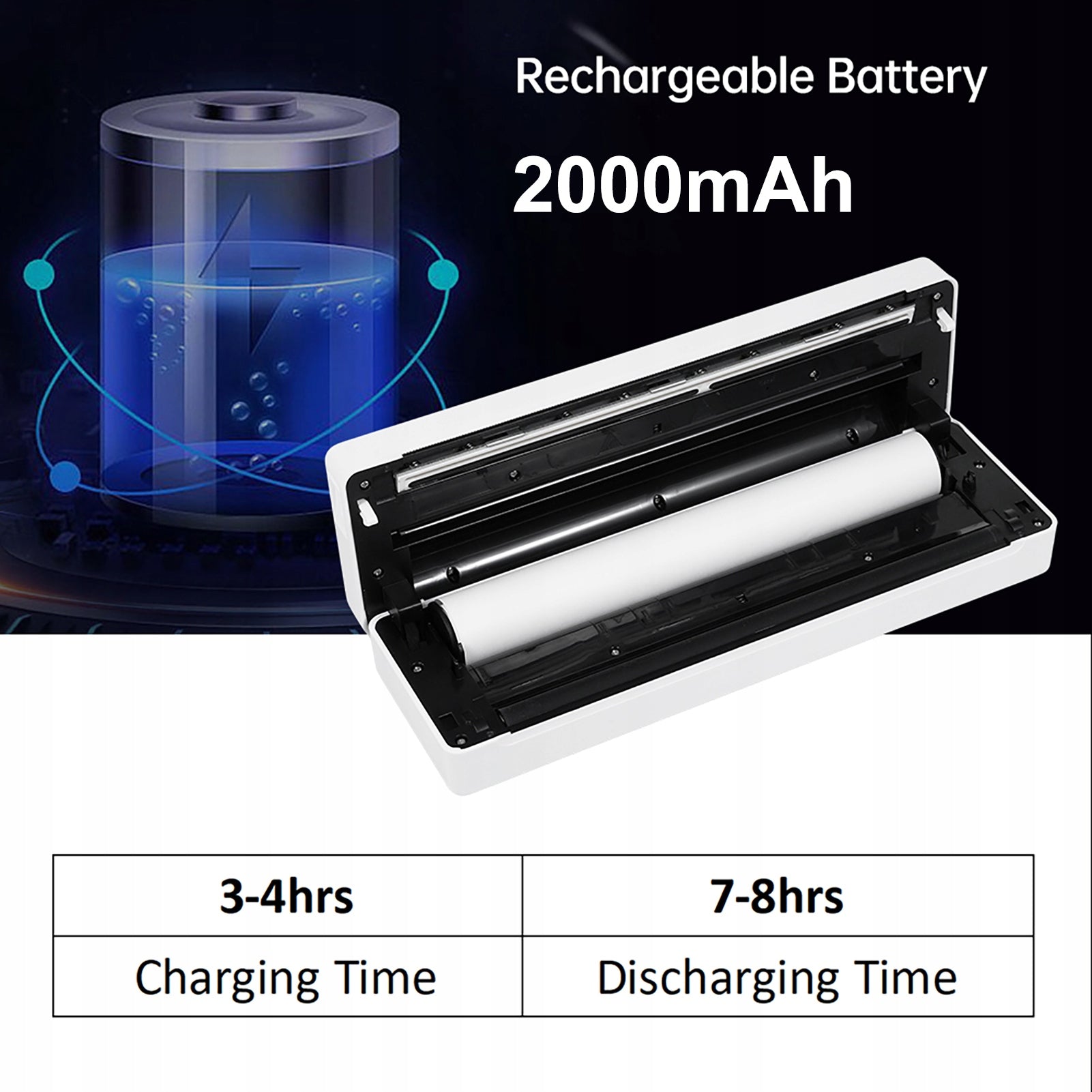 Portable A4 Printer Thermal Paper Printing For Mobile Printer