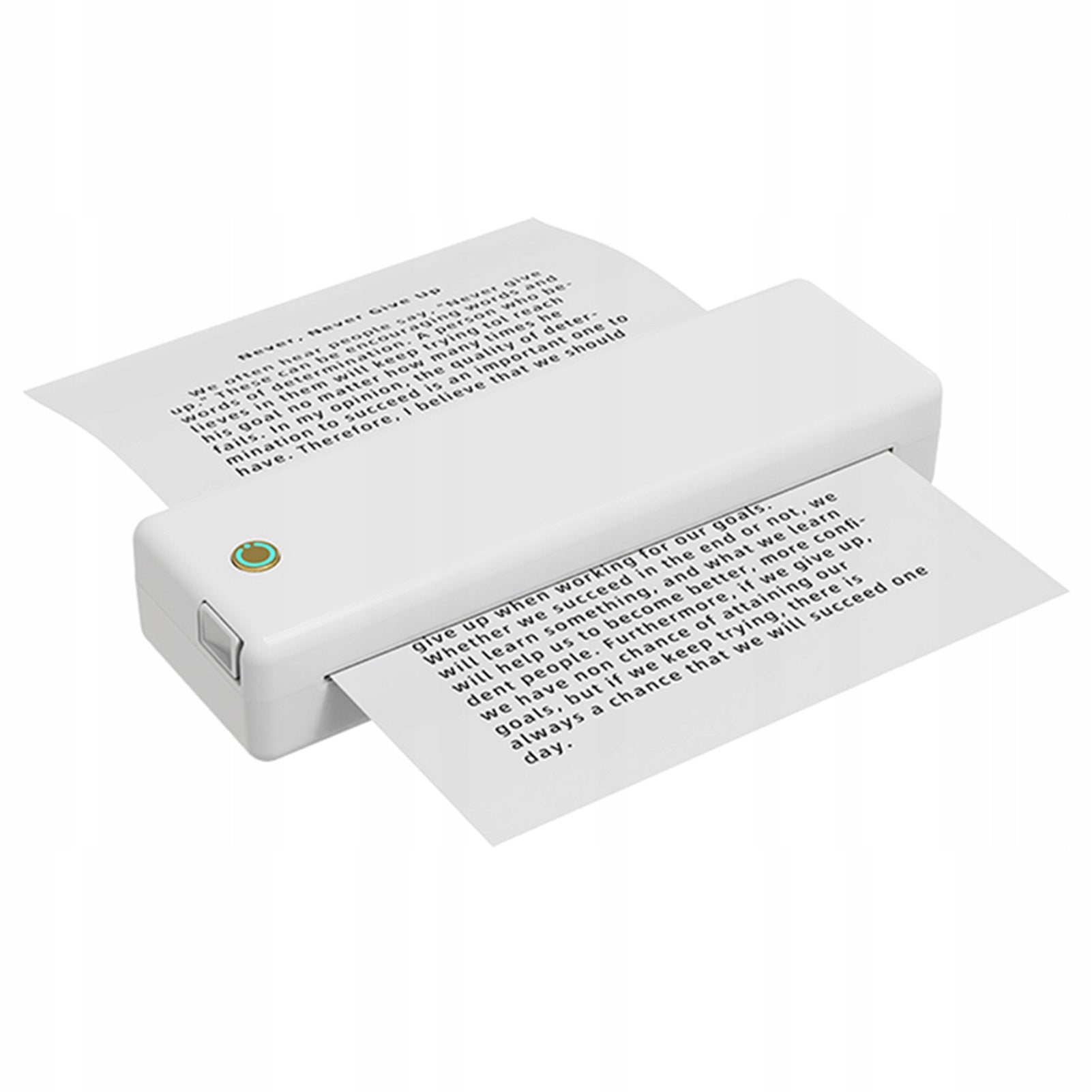 Portable A4 Printer Thermal Paper Printing For Travel SO