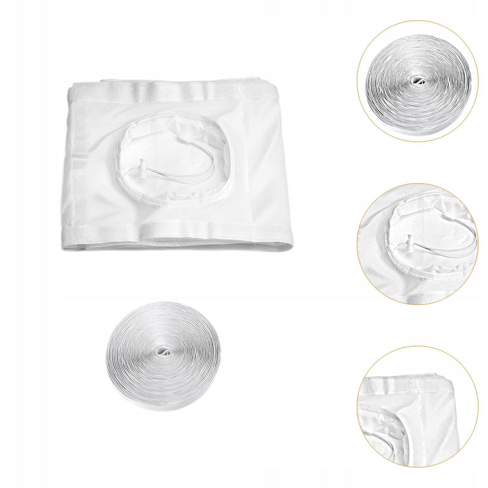 Portable AC Sliding Door Seal Kit Accessory Premium Portable 90cmx210cm Packaging status original