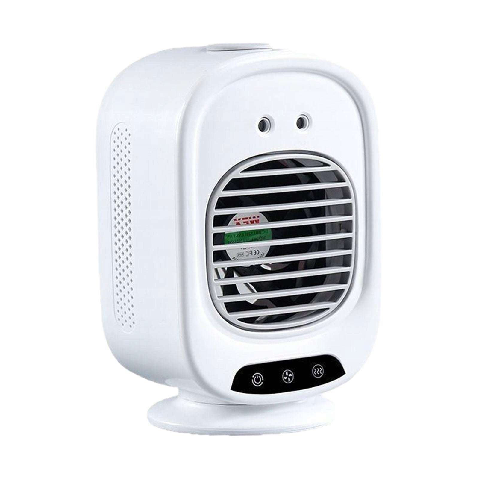 Portable Air Conditioner 280ml Water Tank Humidifier 3 Speeds With Rotation