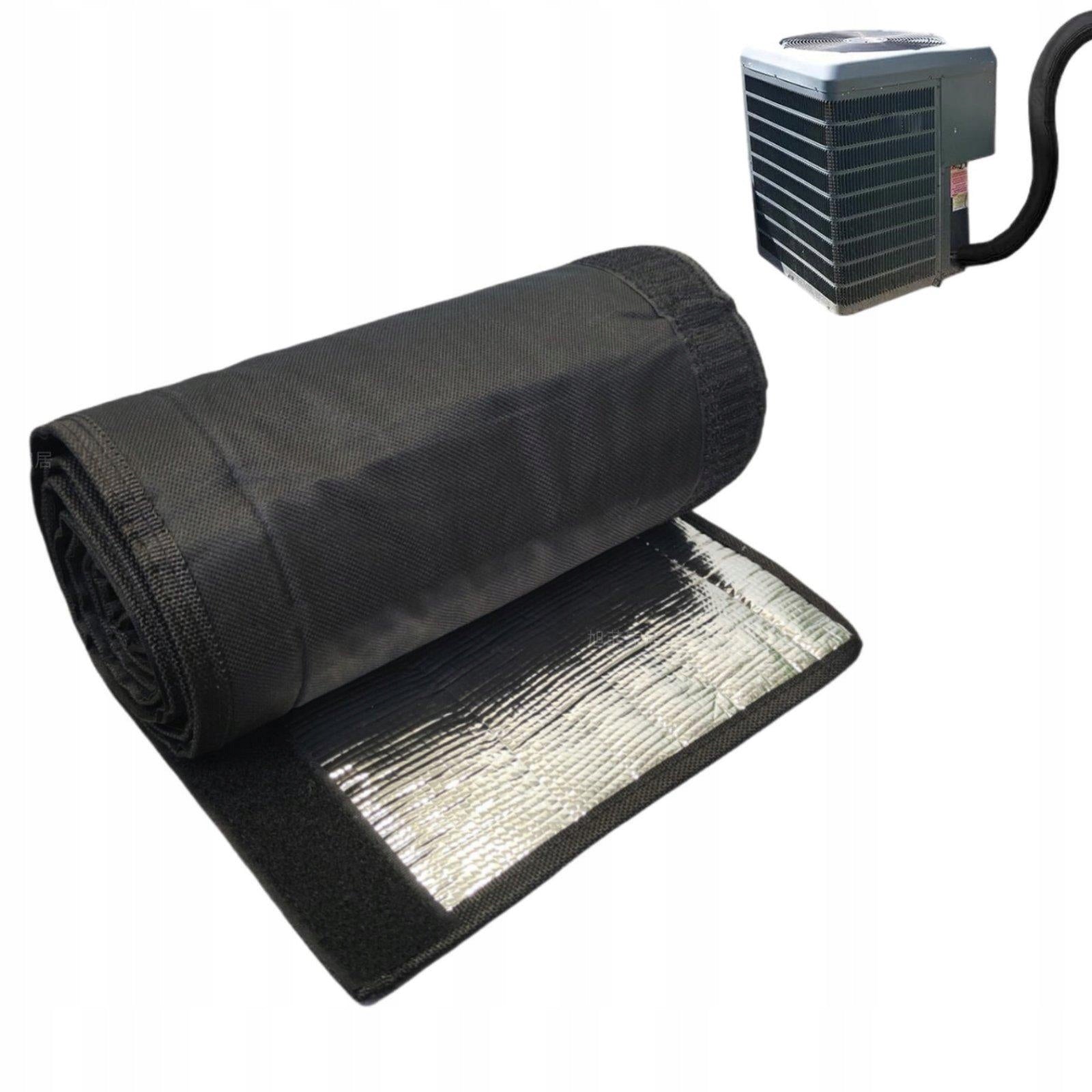 Portable Air Conditioner Hose Insulation Sleeve Easy Installation Black Medical device class IIa