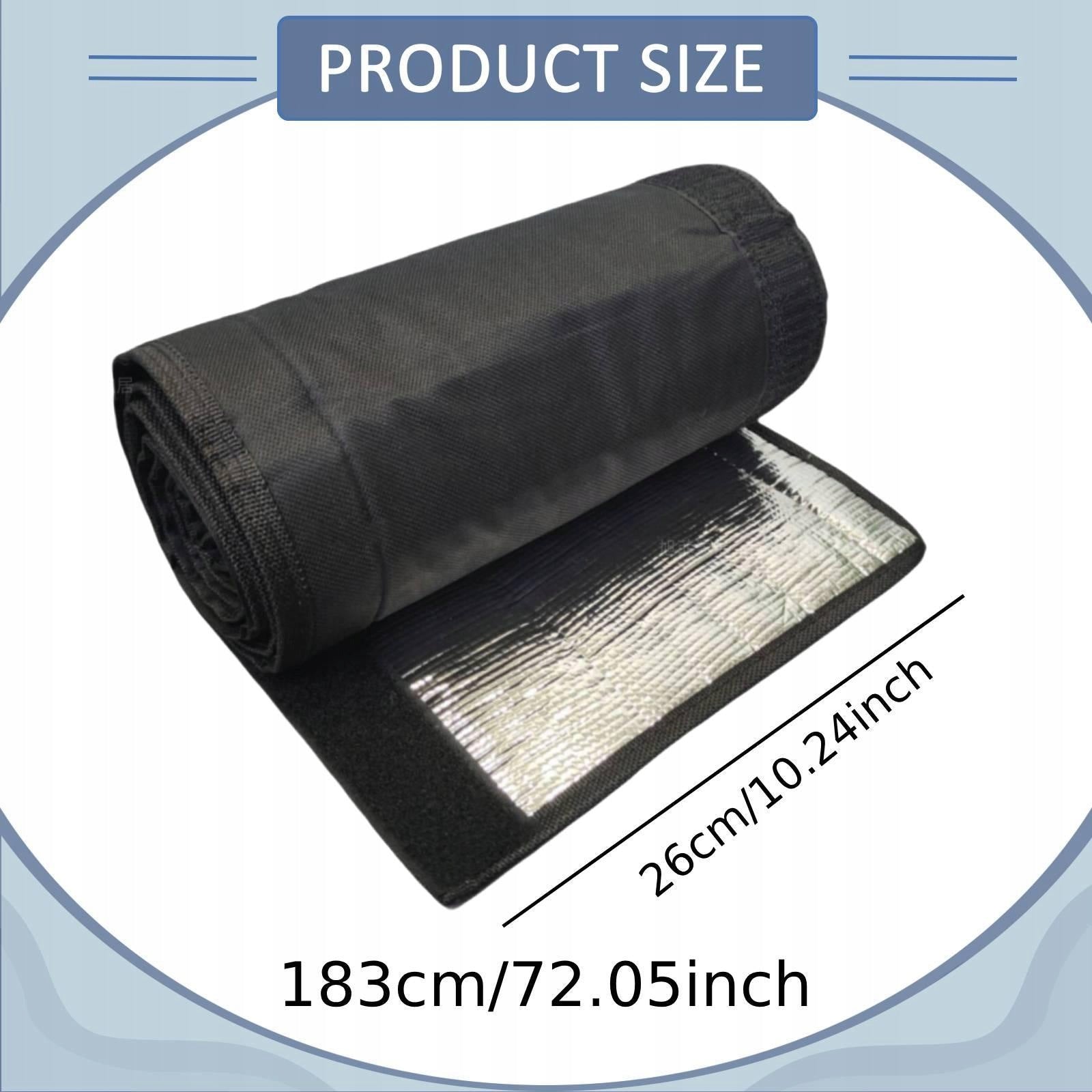 Portable Air Conditioner Hose Insulation Sleeve Easy to Install Black Authorized representative allegro.pl60