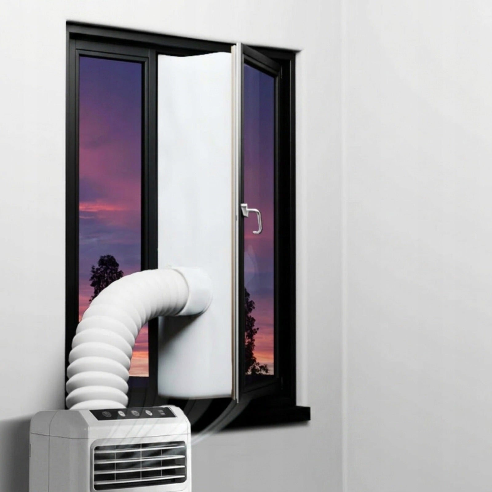 Portable Air Conditioner Window Kit Adjustable Portable Air Conditioning Packaging status original