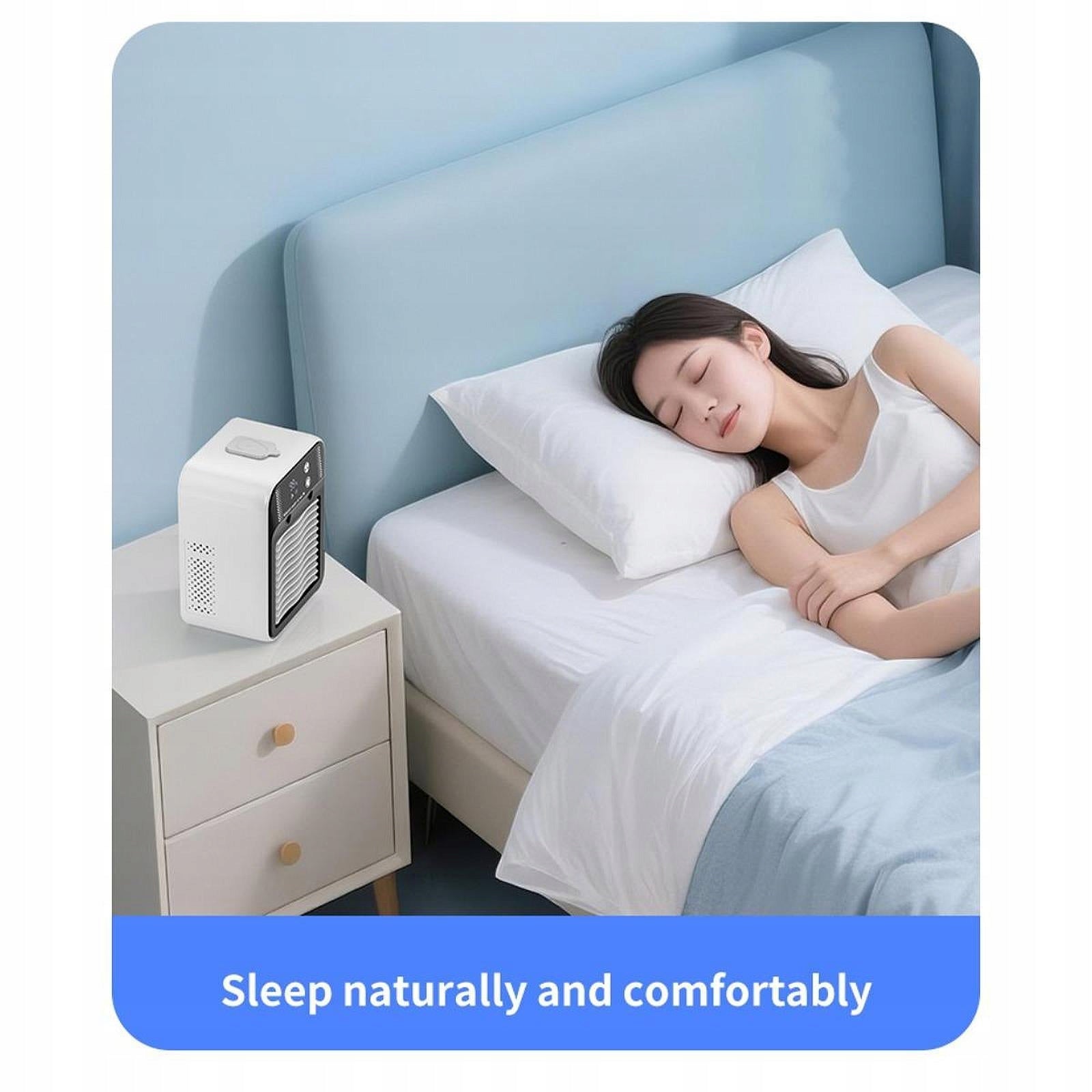 Portable Air Conditioner for Bedroom Cool Mist Adjustable Angle Air Cooler Medical device no