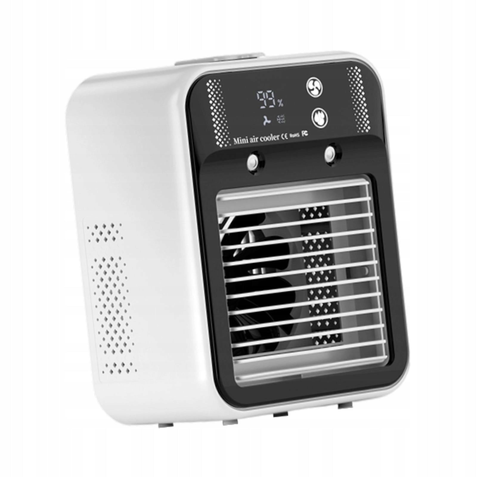 Portable Air Conditioner for Bedroom Cool Mist Adjustable Angle Air Cooler