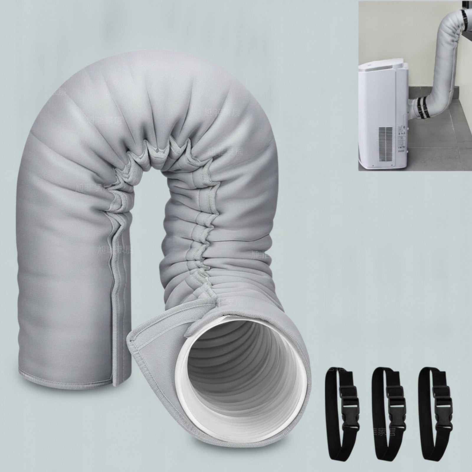 Portable Air Conditioning Hose Insulation Sleeve Insulated for Home Office Notified body number 1020